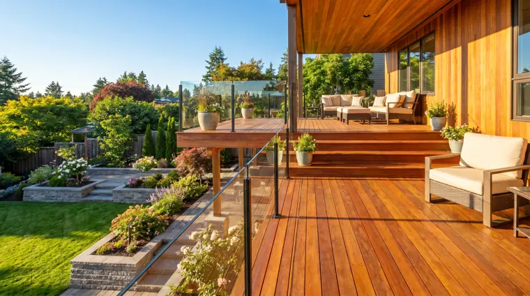 Custom Wood Decks website example for a New Jersey contractor