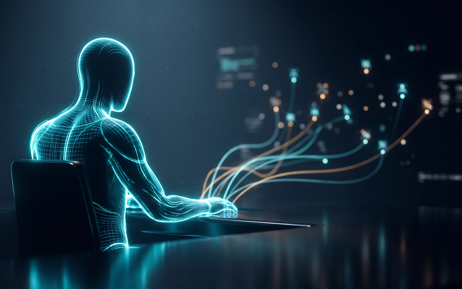 An AI outreach agent working a pipeline of leads